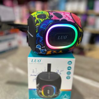 Parlante con luces Bluetooth y carga USB