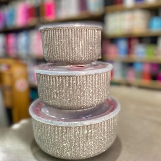 Bolws de porcelana X3U Con tapa incluida