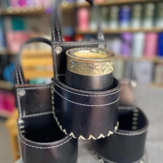 Porta mate de cuero Ideal para la palanca del auto 100% fabricado por nosotros