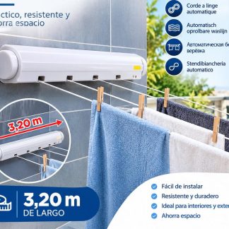 Tender de pared 3.20metro