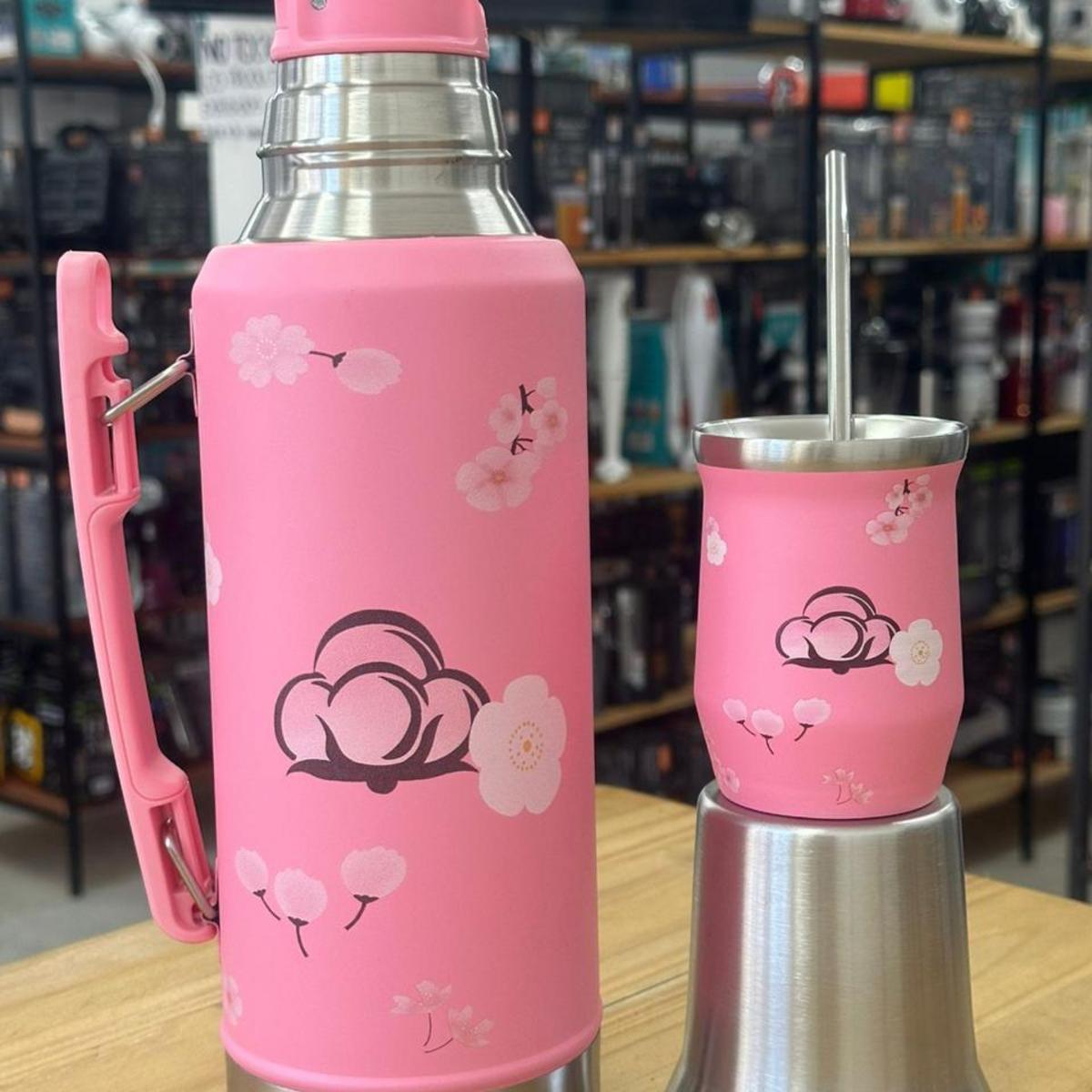 Termo 1.2L system con diseño + mate