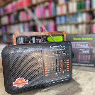 PARLANTE CON PANEL SOLAR Radio + música Ideal para llevar a todos lados