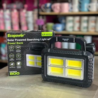 Linterna con carga solar Ideal para la pesca