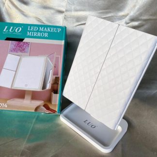 Espejo estilo librito con luz LED