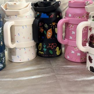Termolar, doble pico, doble manija y estampado más mate