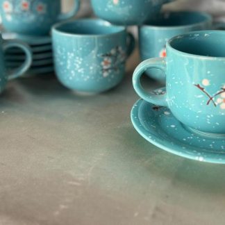 Juego de tazas con platos Especial Día de la Madre