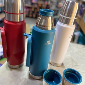 Super oferta Termos de 1.2 con doble tapa y bombilla