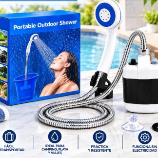 Ducha portatil a batería recargable