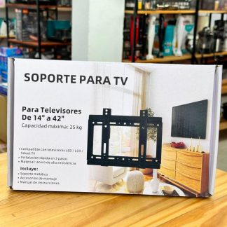 Soporte de tv fijo 14" a 42"
