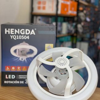 Foco LED con ventilador y control remoto