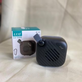 Parlante Bluetooth LU-3308 Mini, portátil y con gancho para colgar. Ideal para mochila, bici y todos lados