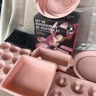 Set de repostería 7pcs Silicona